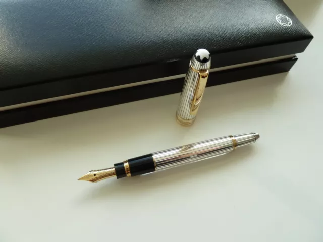 Montblanc Solitaire Sterlingsilber Hommage W.A.Mozart - Füllfederhalter -