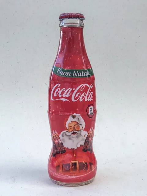 Coca-Cola Italia Bottiglia Vetro Wrapped Buon Natale 2012