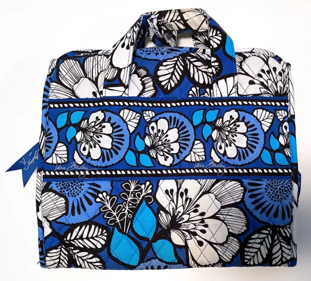 Vera Bradley Hanging Organizer Travel Cosmetic Makeup Toiletry Bag