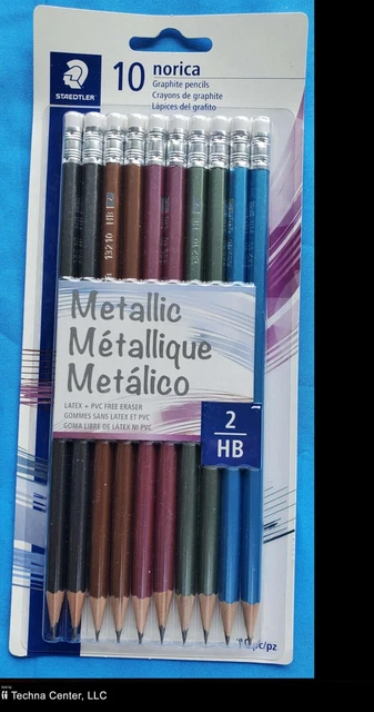 Staedtler 2HB Metallic Pencils, 10/Pack
