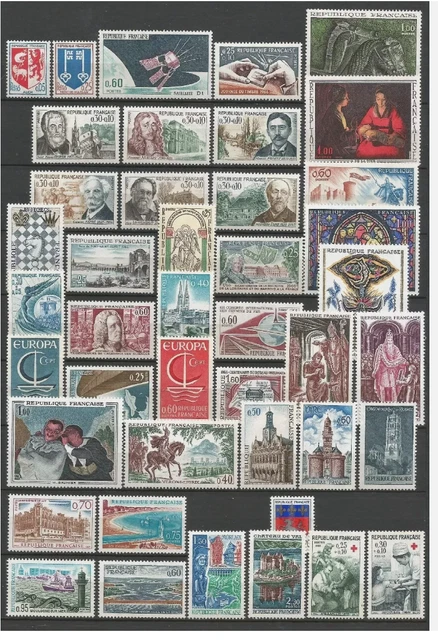 Collection Timbres Andorre Français 2018 Complète - Neuf Sans Charnière - MNH