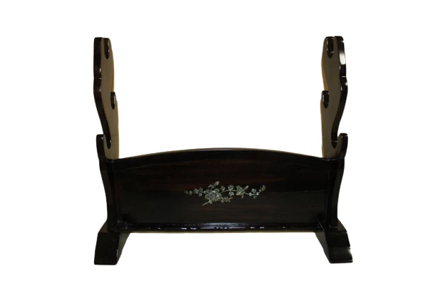 Sword holder, three-piece ebony sword, large sword, wakizashi, sword 202309Y