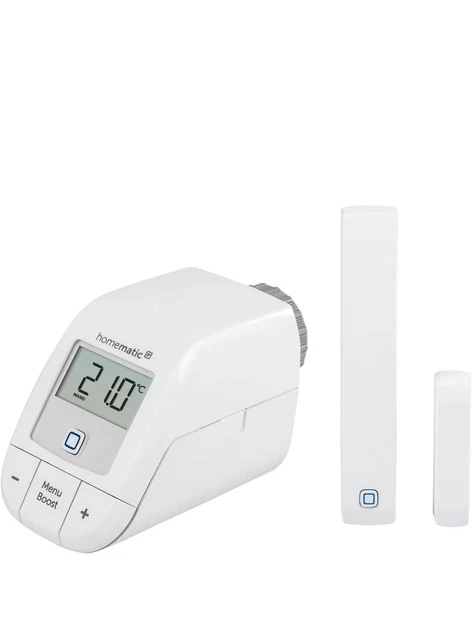 Homematic IP SetHeizkörperthermostat Basic+ Fenster Kontakt Homematic mit Magnet