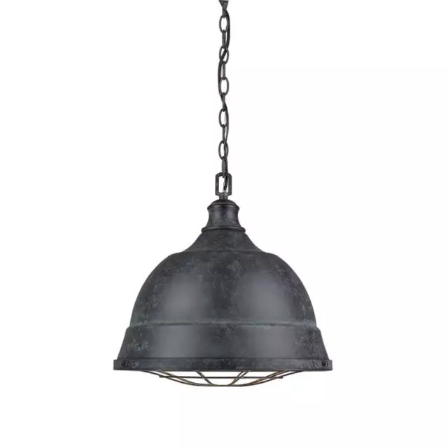 Bartlett 2 Light Pendant in Black Patina