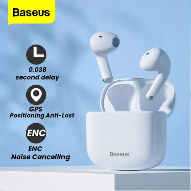 Baseus In-Ear TWS Kopfhörer Bluetooth 5.0 Kabellos Ohrhörer Stereo Bass Headset