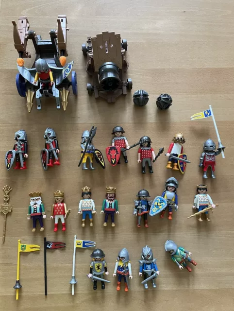 Playmobil  Ritter , König Katapult Konvolut