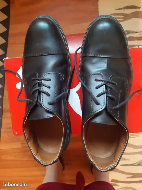 Chaussures de sécurité en cuir  ville/s3 42/8/homme@ex état