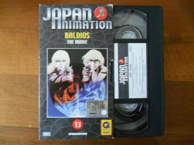 Videocassetta VHS Japan Animation Baldios De Agostini 13