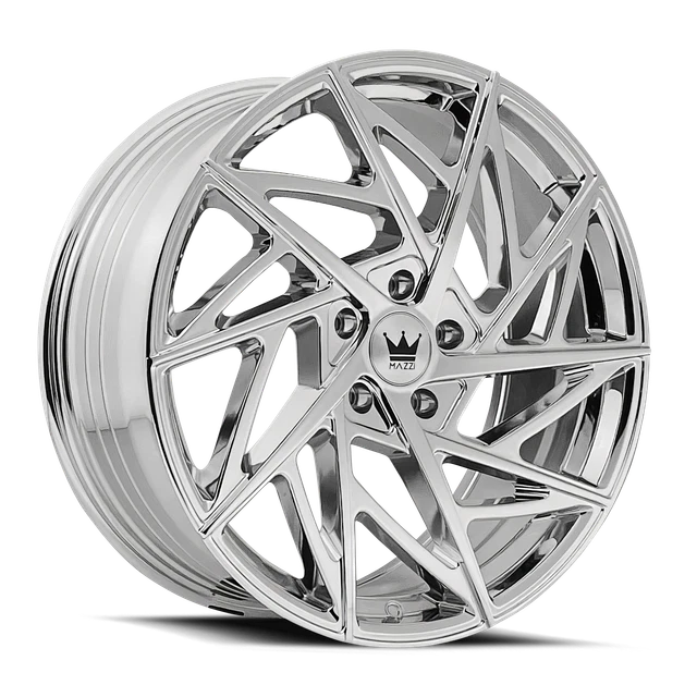 Mazzi 377 Freestyle 18x8 +35 Chrome Wheel 5x120 (QTY 1)