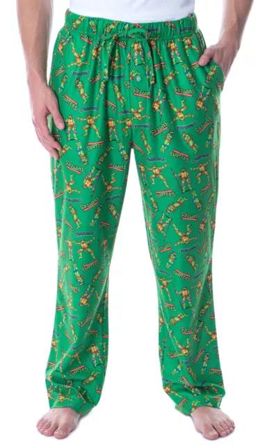 Nickelodeon Men's Teenage Mutant Ninja Turtles TMNT Loungewear Pajama Pants