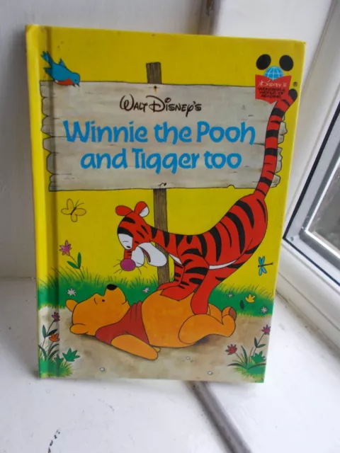 WALT DISNEY'S WINNIE the Pooh and Tigger too Grolier book club edition ...
