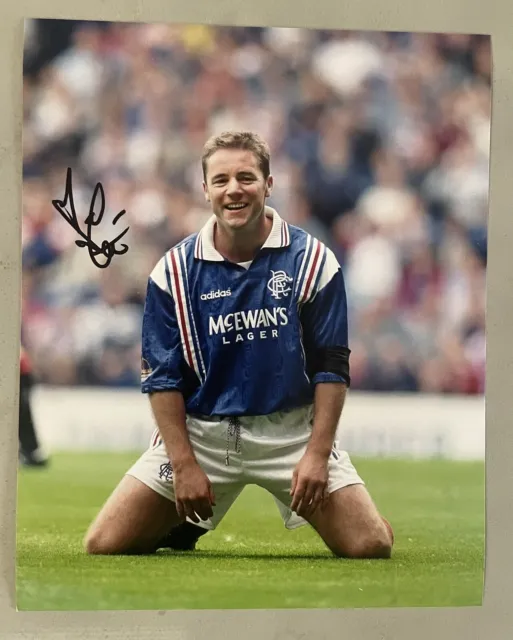 Ally McCoist Hand signed 10x8 Rangers FC Photo / Scotland - Pic 4
