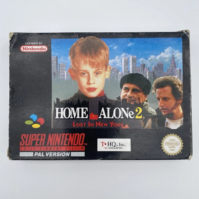 SNES SUPER NINTENDO Home Alone 2 Lost in New York mit OVP und Anleitung ...
