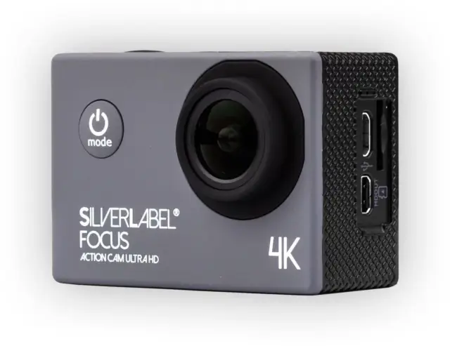 SilverLabel Focus Action UHD 4K Waterproof Sport Camera WiFi Camcorder as Go Pro 3