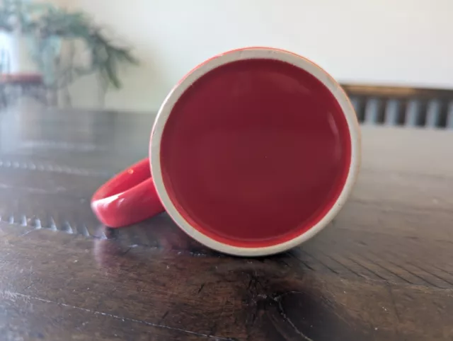 Coca Cola Red Coffee Mug Tea Cup Pop Soda Coke CocaCola Red Logo EUC Coca Cola 3