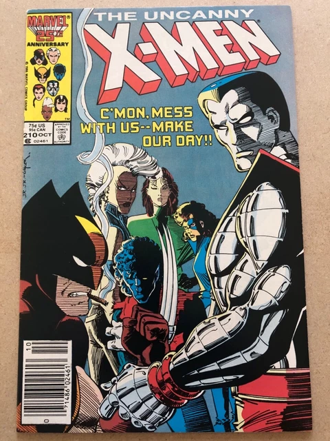 Uncanny X-Men #210 (Oct 1986) 7.0 FN/VF MUTANT MASSACRE 1ST APP MARAUDERS