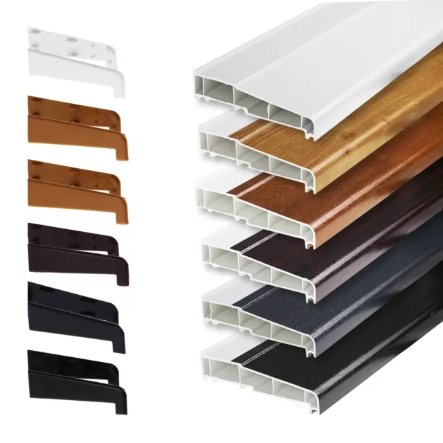UPVC davanzale porta finestra 150 mm Eurocell davanzale telaio esterno in plastica PVC - 1 m, 1,35 m