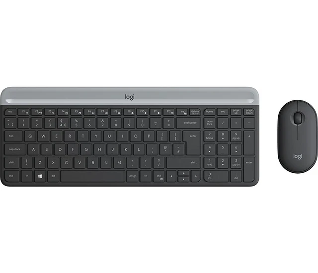 Clavier Souris Logitech Combo MK235 - Sans Fil, Clavier US QWERTY, Autonomie 3 Ans Logitech Mk235