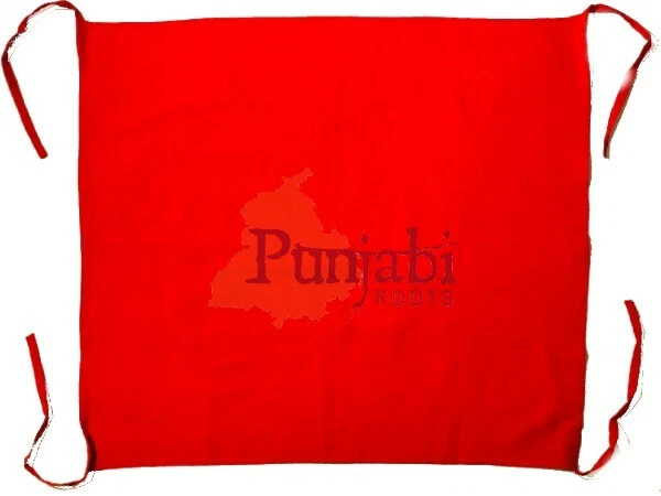 OnlineSikhStore Kesari Orange Sikh Patka For Kids – Punjabi Baby Head Wrap Bandana