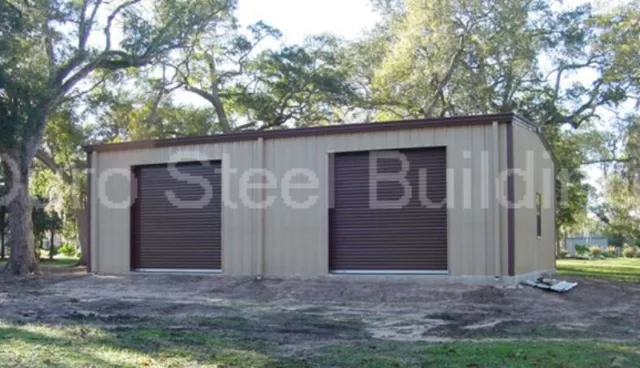 DURO Steel Garage 20'x24'x9'.5'' Metal Prefab Storage Building Structures DiRECT