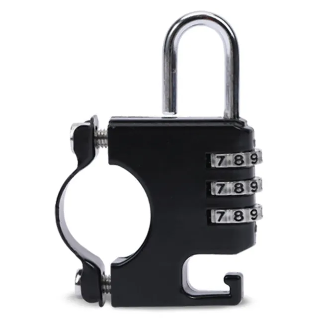 Comoda serratura casco con password a 3 cifre per sicurezza casco moto