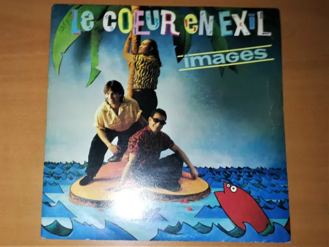 IMAGES - LE COEUR EN EXIL - Vinyl, 7", Single , 45 RPM -V24-