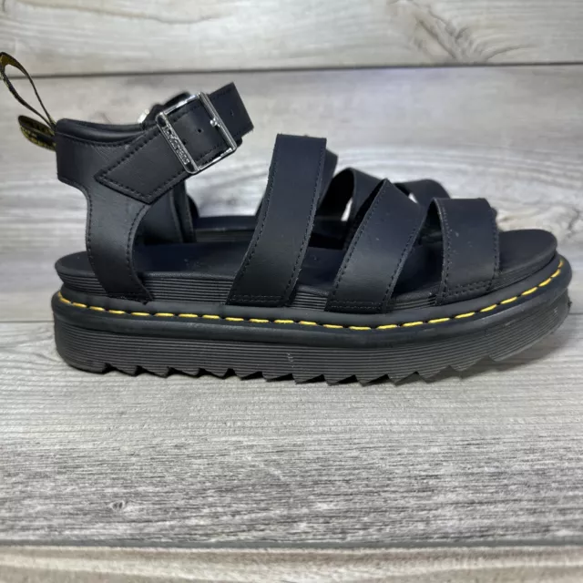 Dr. Martens Blaire Women’s Size US 9 L (ladies)Leather Strap Sandals Shoes Black