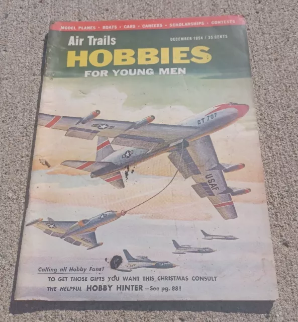 AIR TRAILS HOBBIES FOR YOUNG MEN magazine October 1955