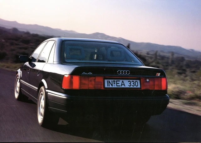 Audi S4 Poster 1994 ca. 41,8 x 29,7 cm Top-Zustand einseitig bedruckt (2)