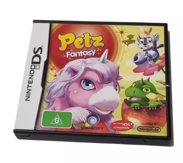 PETZ nursery 2 Nintendo DS game complete with manual and case