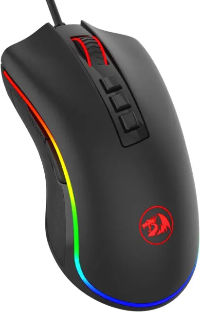 M711 Cobra Gaming Mouse con 16,8 milioni di colori RGB retroilluminato, 10.000 D
