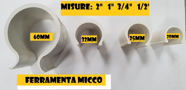 Clips In PVC Per Serra Da 20mm - Confezione Da 1kg Per Fissaggio Teli E Reti (Circa 110 Pezzi) - Foto 11