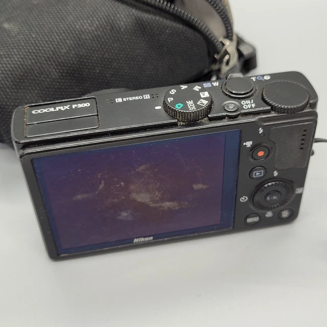 Nikon Coolpix P300 12,2 megapixel fotocamera digitale compatta testata nera 2