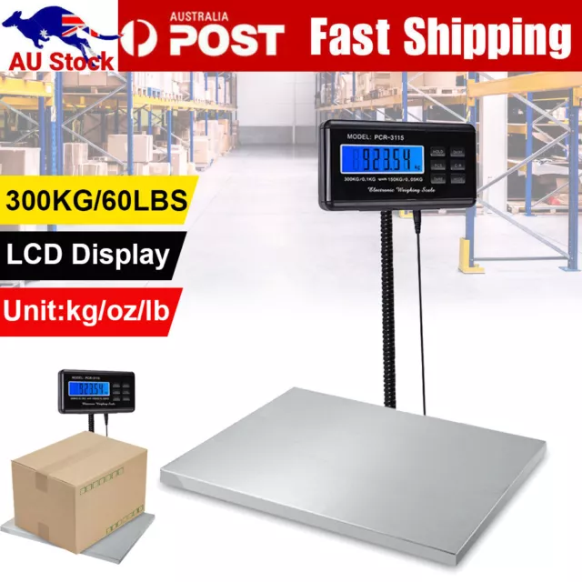 300KG Electronic Digital Platform Scales Postal Scale Industrial Computing Weigh