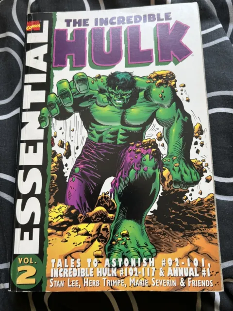 Essential Incredible Hulk Vol 2 Paperback TPB Graphic Novel Marvel Comics