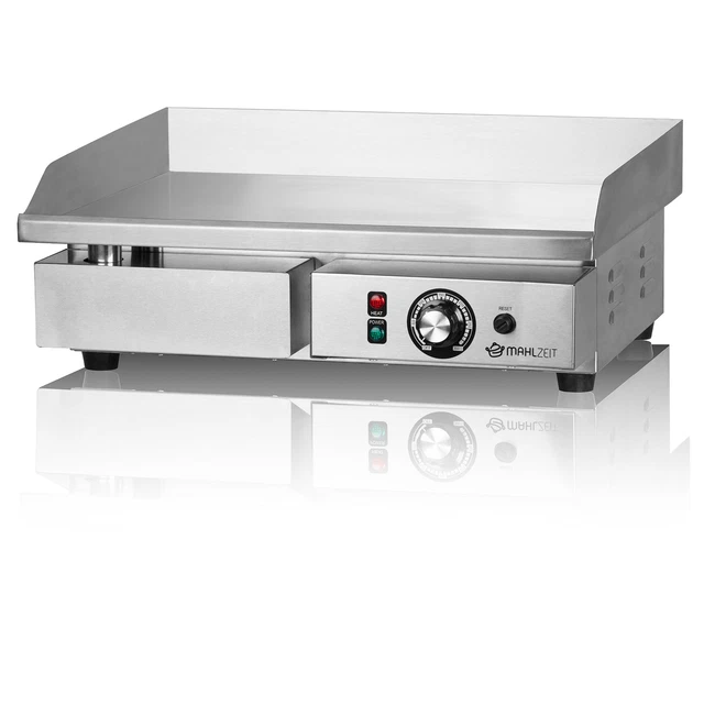 Mahlzeit Edelstahl Grillplatte elektrisch, Tischgrill, Teppanyaki Elektrogrill