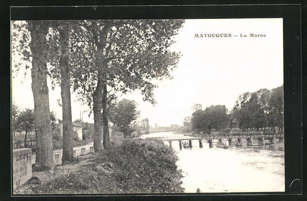 CPA Matougues, La Marne