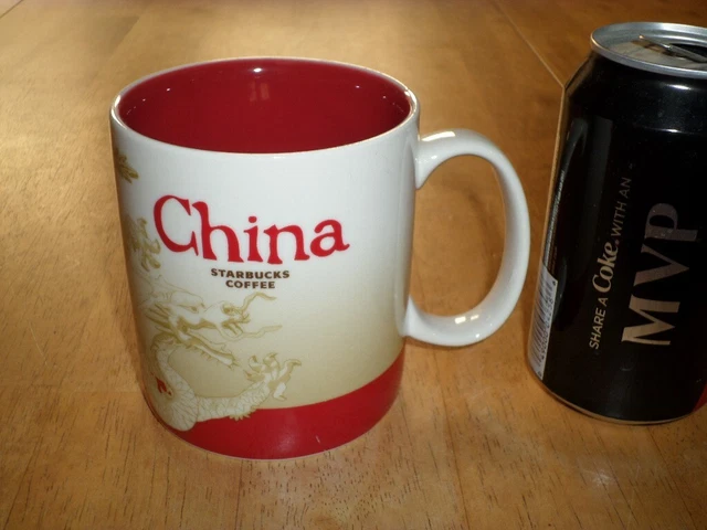 STARBUCKS COFFEE - "CHINA", [JUMBO], Ceramic Coffee Mug / Cup, Vintage