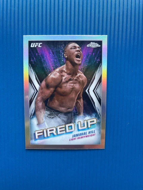 Carte Trading Card UFC 2024 Topps Chrome - Jamahal Hill - Non Gradée
