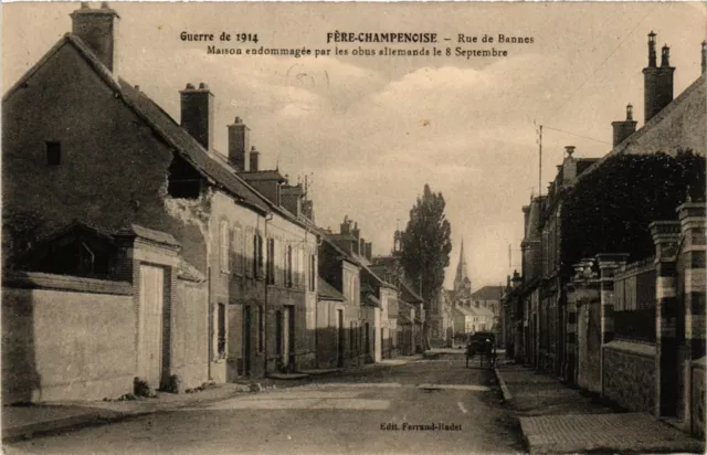 CPA FERE-CHAMPENOISE - Rue de Bannes (364342)