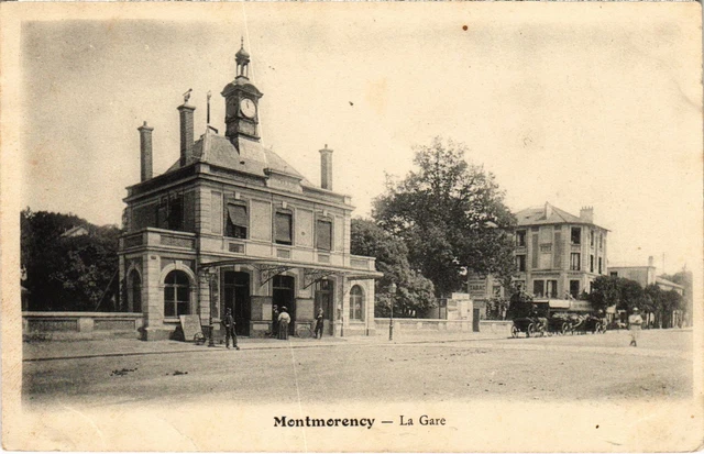 CPA Montmorency La Gare FRANCE (1330934)