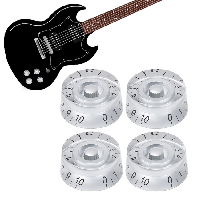 Interrupteur de réglage de basse Bouton en forme de seau For Les Paul LP