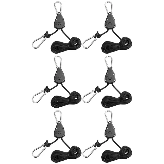 6Pcs Wachsen Licht Aufhänger Einstellbare Licht Seil Wachsen Lampe Hängen Seile