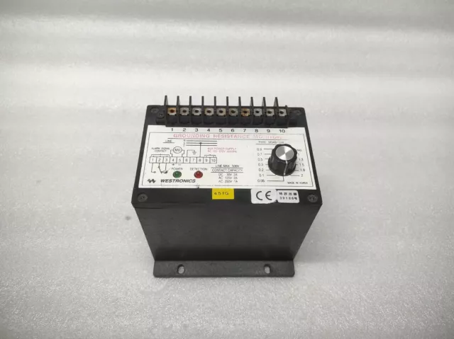 WESTRONICS SBAG-202 Messa a Terra Resistenza Monitor 170-270V