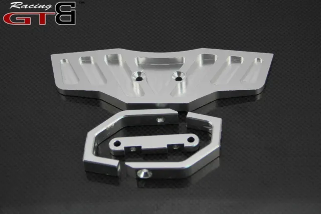 GTB CNC Aluminum Front Bumper for 1/5 RC Car hpi km rv baja 5b ss 5t 5sc Part