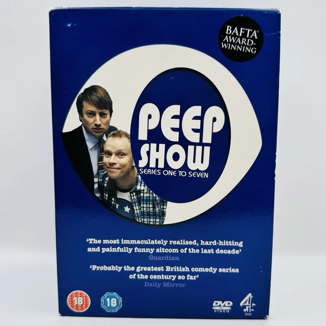 PEEP SHOW SEASON 1-7 DVD Complete Series Box Set Region 2 British
