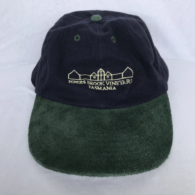 Vintage Ducks Unlimited Hat Strapback Hunting Cap Green Brown Suede