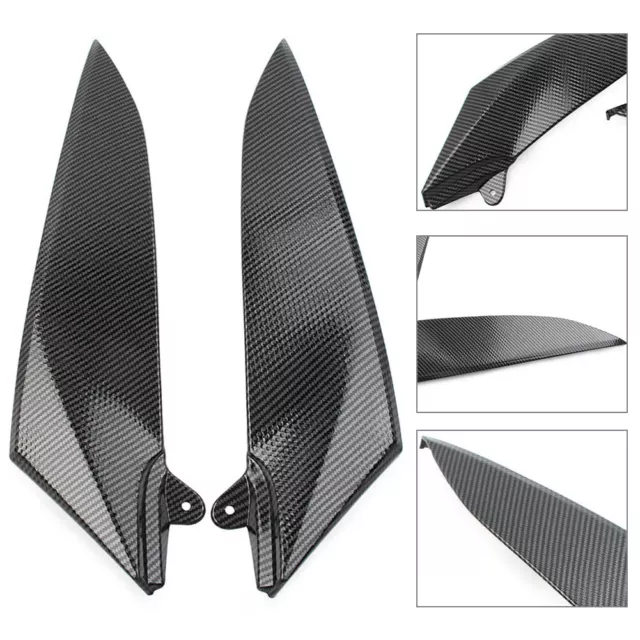 Gas Tank Side Trim Cover Fairing Cowl For YAMAHA YZF-R1 2004 -2006 Carbon Fiber