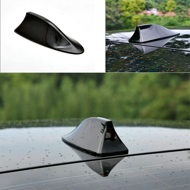 For Mitsubishi Lancer Evo 2008-2017 Black Shark Fin Antenna Aerial Cover Trim