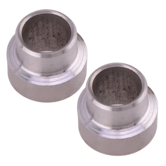 2Pcs Silver Axle Reducer Bushing Fit for Pit Dirt Bike Moped Motorcycle Acc
